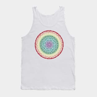 Rainbow Mandala Pride Tank Top